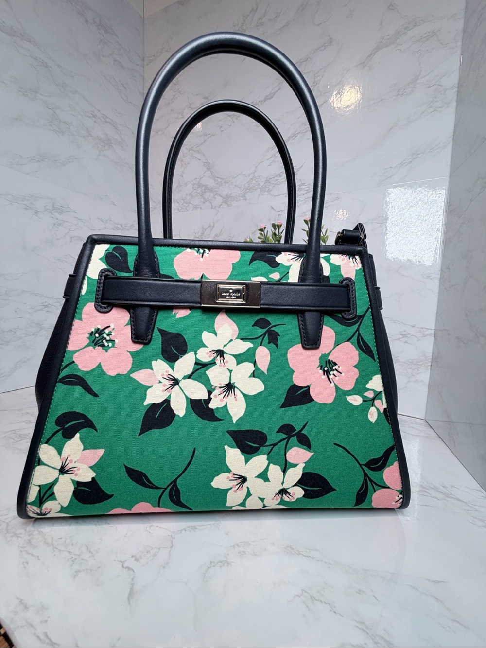 Kate Spade Floral  Satchel